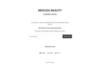 Mekozabeauty.com(MEKOZA BEAUTY) Screenshot