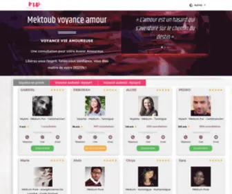 Mektoub-Voyance.com(Mektoub Voyance) Screenshot