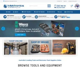 Mektronics.com.au(Mektronics Australia) Screenshot