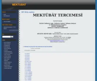 Mektubat.de(Sayfas) Screenshot