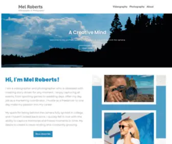 Mel-Roberts.com(Videographer & Photographer) Screenshot