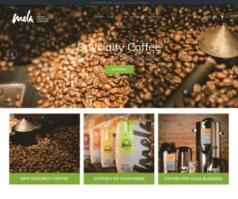 Melacoffee.com(Mela Coffee Roasting Co) Screenshot