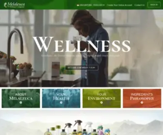 Melaleuca.com.my(The Wellness Company) Screenshot