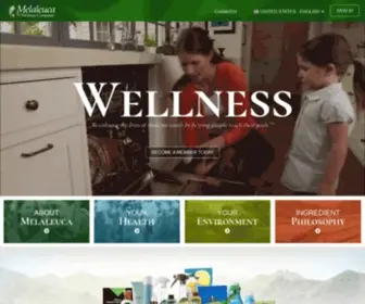 Melaleuca.mx(The Wellness Company) Screenshot