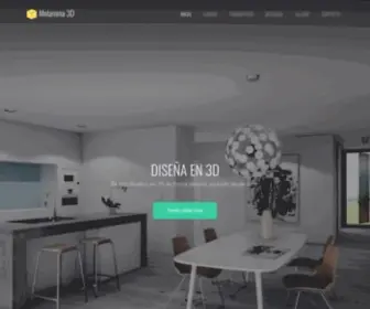 Melamina3D.com(Melamina 3D) Screenshot
