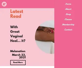 Melanation.org(Home) Screenshot