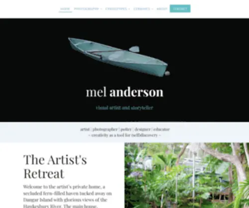 Melanderson.com.au(Mel anderson) Screenshot