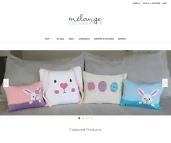 Melangecollection.com(Melange Collection) Screenshot