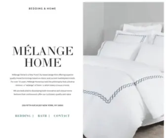 Melangehome.com(Mélange) Screenshot