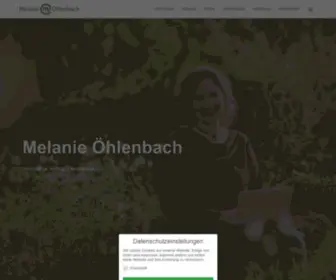 Melanie-Oehlenbach.de(Melanie Öhlenbach arbeitet als Journalistin und gibt Workshops. Ihre Schwerpunkte) Screenshot