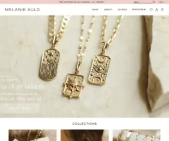 Melanieauld.com(FREE SHIPPING) Screenshot