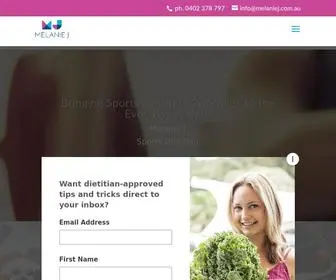 Melaniej.com.au(Melanie J) Screenshot