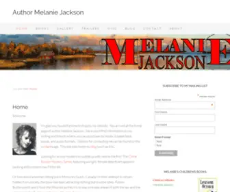 Melaniejackson.com(Author Melanie Jackson) Screenshot