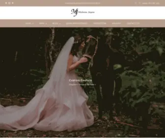 Melaniejayne.com.au(Wedding Dresses) Screenshot