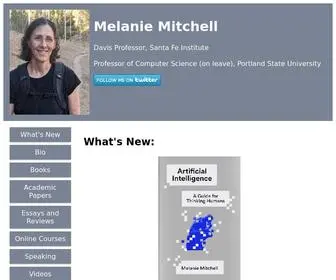 Melaniemitchell.me(Melanie Mitchell) Screenshot