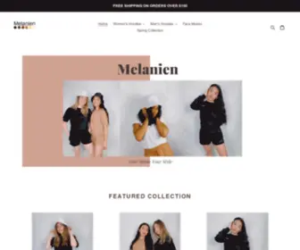 Melanienapparel.ca(Melanien Apparel) Screenshot