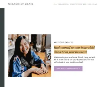 Melaniestclair.com(Rose Wu) Screenshot