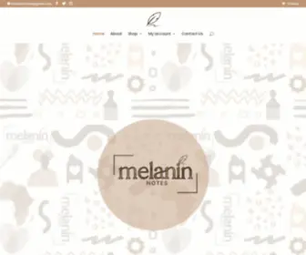 Melaninnotes.com(Melaninnotes) Screenshot