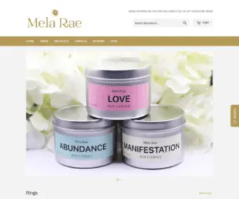 Melarae.com(Mela Rae) Screenshot