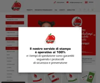 Melastampi.com(Stampe Personalizzate Online DIGITAL e OFFSET) Screenshot