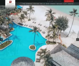 Melatiresort.com(Melati Beach Resort & Spa) Screenshot