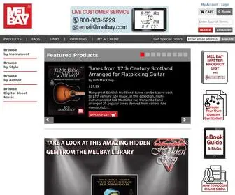 Melbay.com(Mel Bay) Screenshot