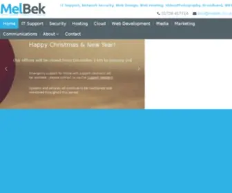 Melbek.co.uk(Construction Site Broadband UK) Screenshot