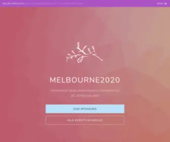 Melbourne2020.org(Melbourne 2020) Screenshot