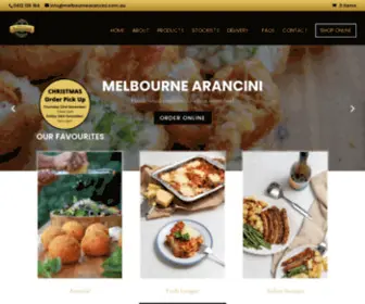 Melbournearancini.com.au(Melbourne Arancini) Screenshot