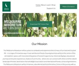 Melbournearboretum.org.au(Melbourne Arboretum) Screenshot