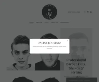 Melbournebarberhouse.com(Melbourne Barber House) Screenshot