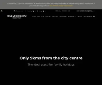 Melbournebig4.com.au(Official website. Book direct and save. BIG4 Melbourne Holiday Park) Screenshot