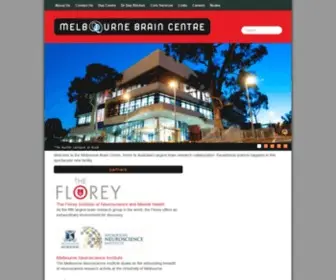 Melbournebraincentre.edu.au(Melbourne Brain Centre) Screenshot