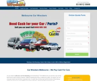 Melbournecarwrecker.com.au(Get cash for car removal) Screenshot