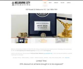 Melbournecityengraving.com.au(Melbourne City Engraving) Screenshot