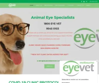 Melbourneeyevet.com.au(Melbourne Eye Vet) Screenshot