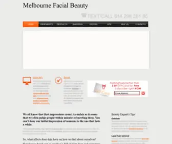 Melbournefacials.com.au(Melbournefacials) Screenshot