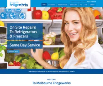 Melbournefridgeworks.com.au(Fridge Repairs & Freezer Repairs Across Melbourne) Screenshot