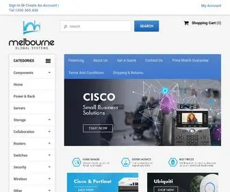 MelbourneGlobal.com.au(ICT Hardware) Screenshot