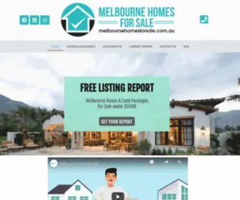 Melbournehomesforsale.com.au(House & Land Packages) Screenshot