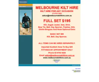 Melbournekilthire.com.au(Melbournekilthire) Screenshot