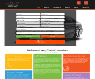 Melbourneluxurytaxi.com.au(Melbourne Luxury Taxi) Screenshot