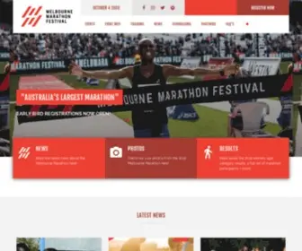 Melbournemarathon.com.au Screenshot