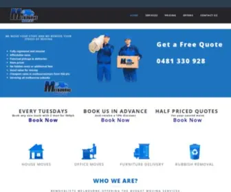 Melbournemover.com.au(Melbourne movers) Screenshot