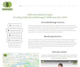 Melbournenaturaltherapies.com.au(Melbourne Natural Therapies) Screenshot