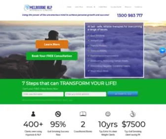 Melbournenlphypnosiscentre.com.au(Melbourne NLP Hypnosis centre) Screenshot