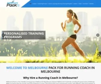 Melbournepack.com.au(Best Certified Running Coach Melbourne) Screenshot