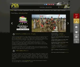 Melbournepaintballing.com.au(Paintball Melbourne) Screenshot