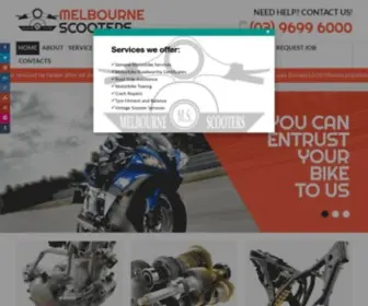 Melbournescooters.com.au(Melbourne Scooter) Screenshot