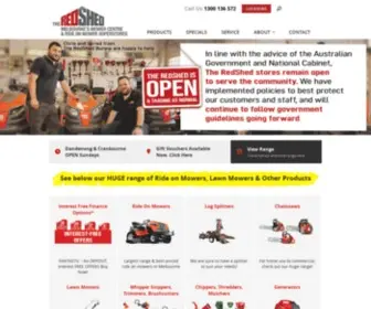 Melbournesmowercentre.com.au(Ride on Mowers for Sale) Screenshot